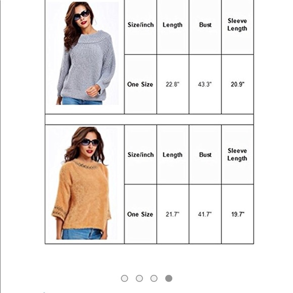 Beautiful women casual long sleeve knit sweater - Picture 7 of 7